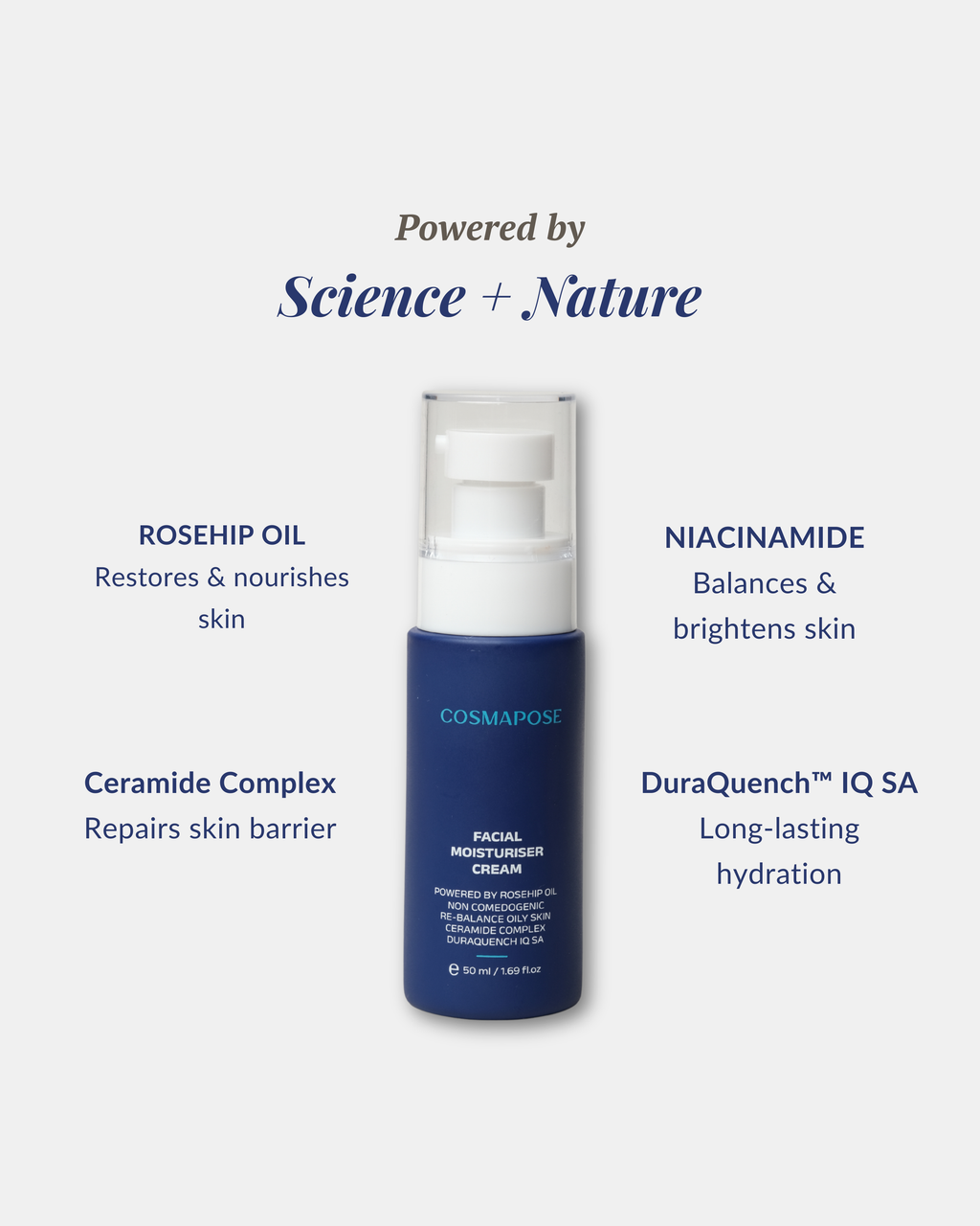 Face moisturiser cream soft smooth silky lightweight