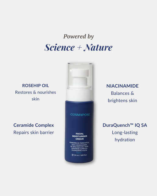 Face moisturiser cream soft smooth silky lightweight