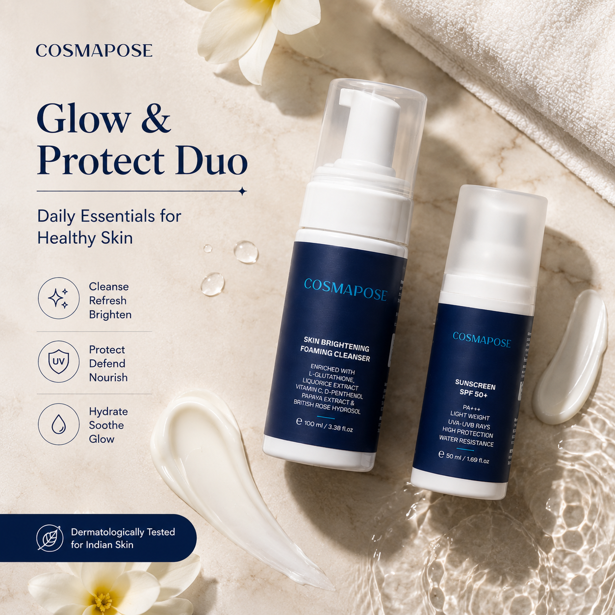 Cosmapose Glow & Protect Duo